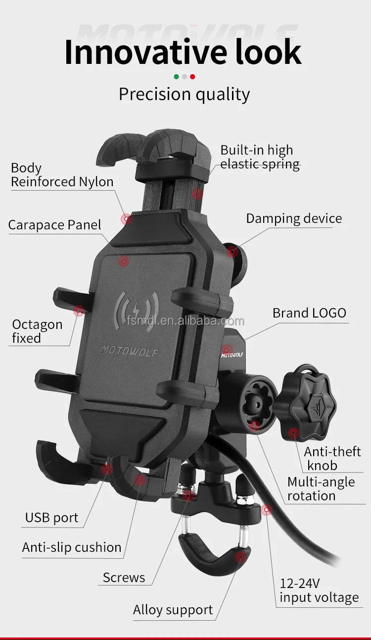 AS-11 Motorcycle Phone Mount