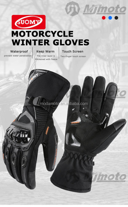 SUOMY Winter Waterproof Riding Gloves