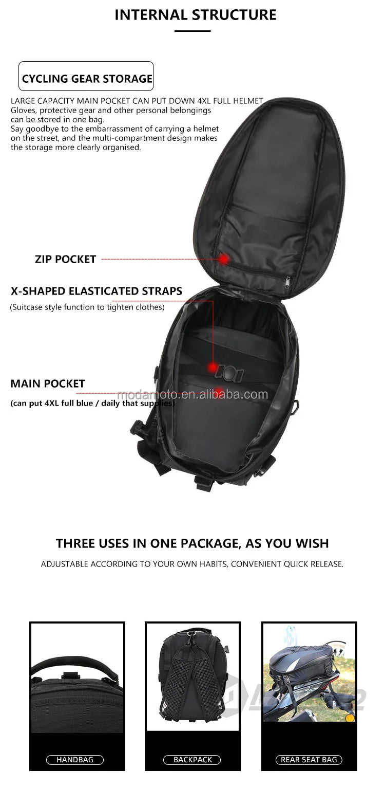 Ultimate 40 Liter Saddle Backpack