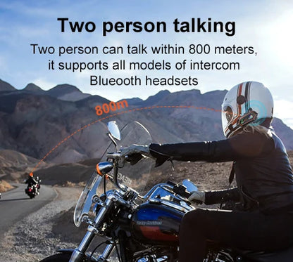 Y20-2X Bluetooth Motorcycle Helmet Headset