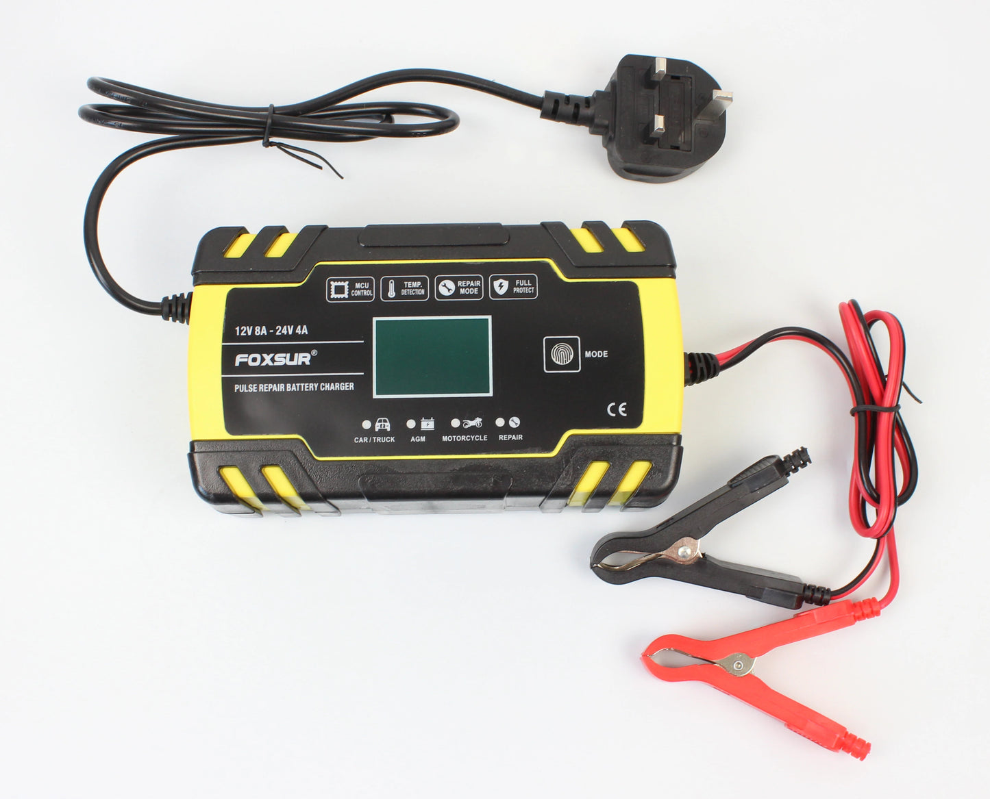 High-Effiency Battery Charger for Motorcycle, car , adv.....