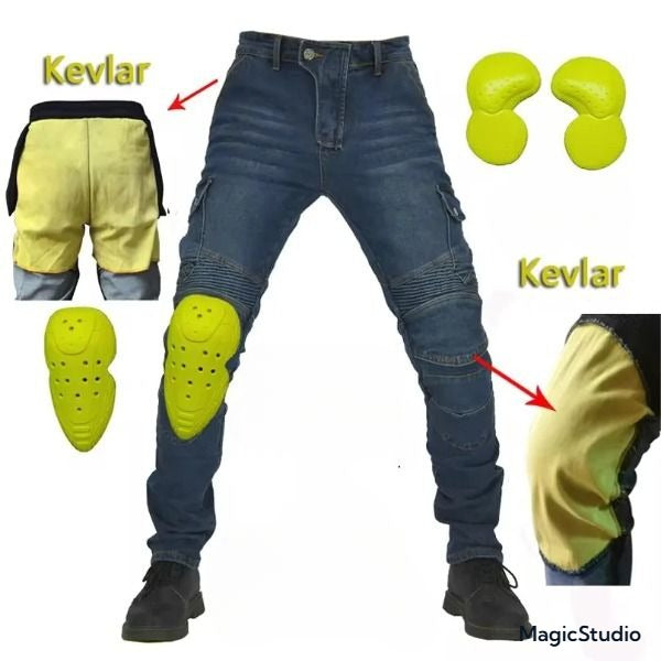 Kevlar Armored Riding Pants