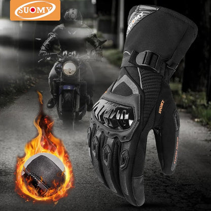 SUOMY Winter Waterproof Riding Gloves